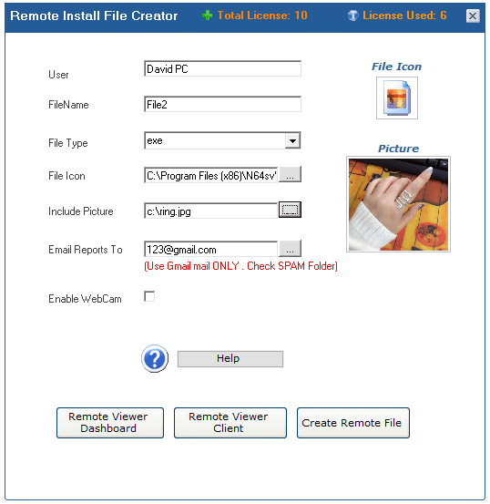 HOW TO MONITOR REMOTE PC 3 Remote Install File Creator