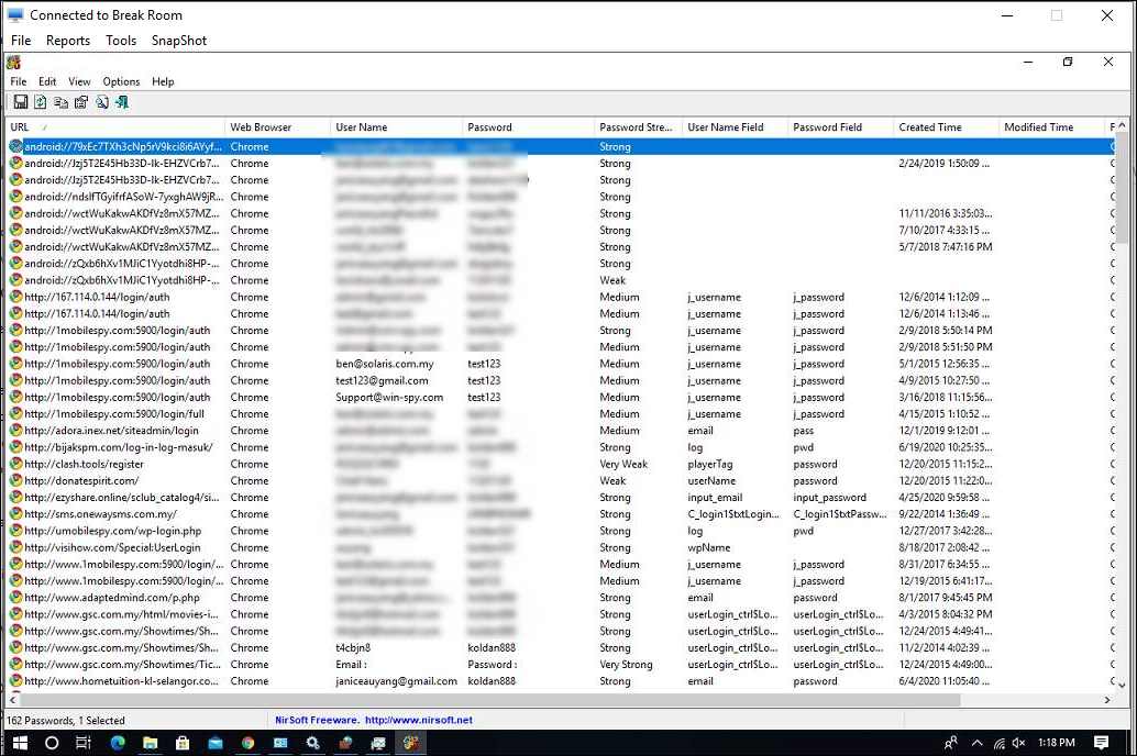 Best #1 way to Recover Chrome Username and Passwords from 10 remote pc 5 Read Chrome Username and Password